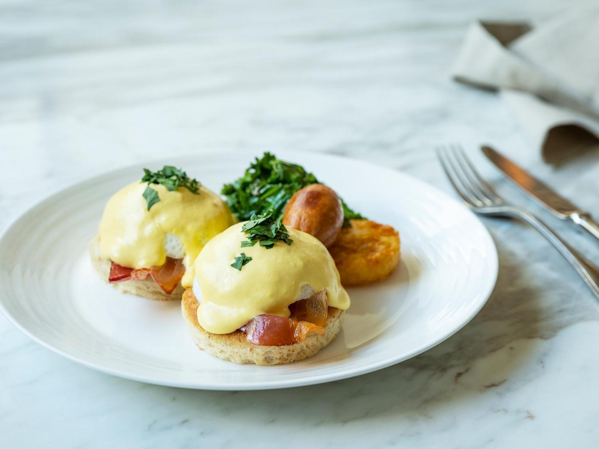 Mitsui Garden Hotel Roppongi Tokyo Premier Eksteriør billede Eggs Benedict