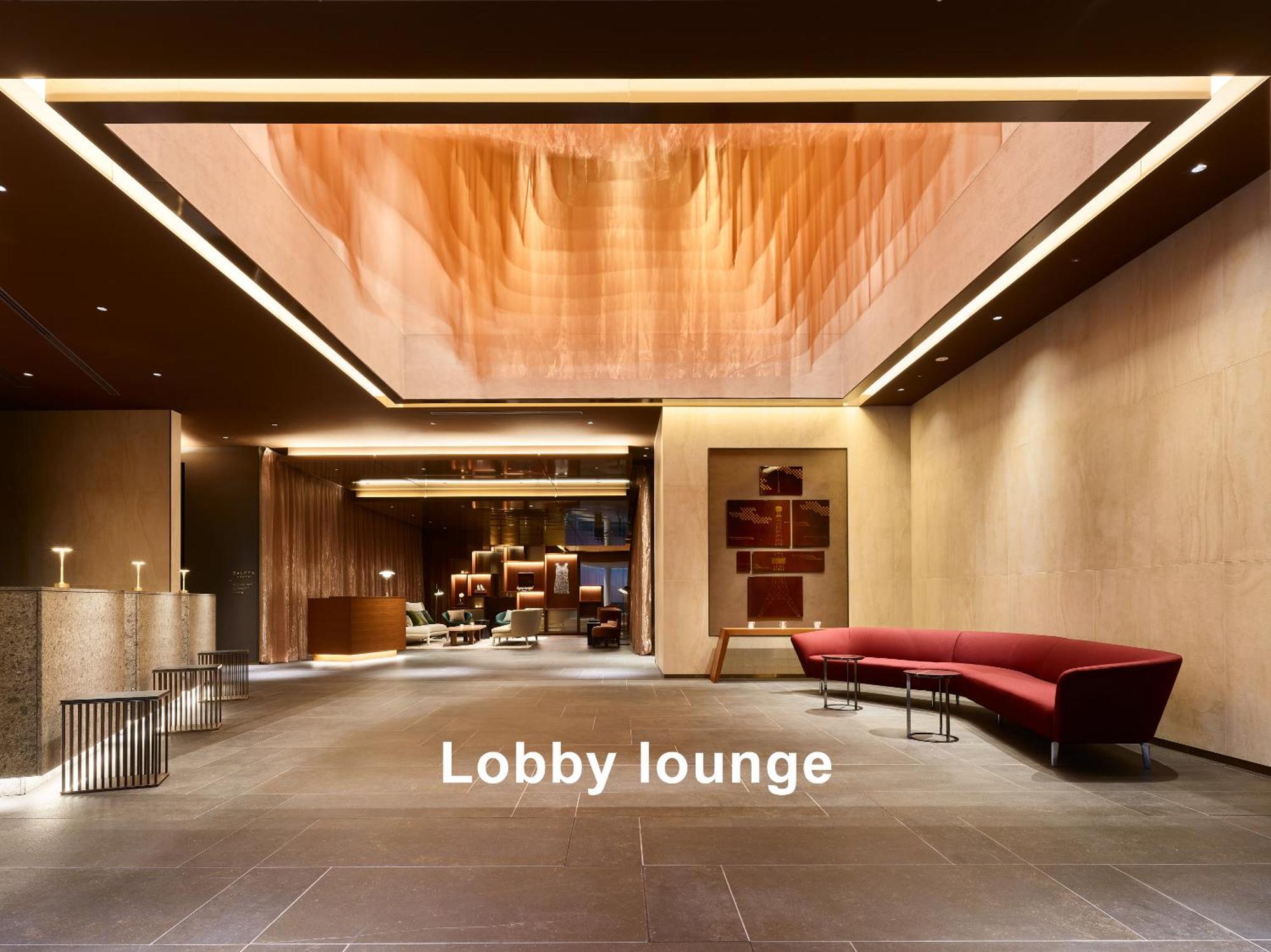 Mitsui Garden Hotel Roppongi Tokyo Premier Eksteriør billede Lobby lounge